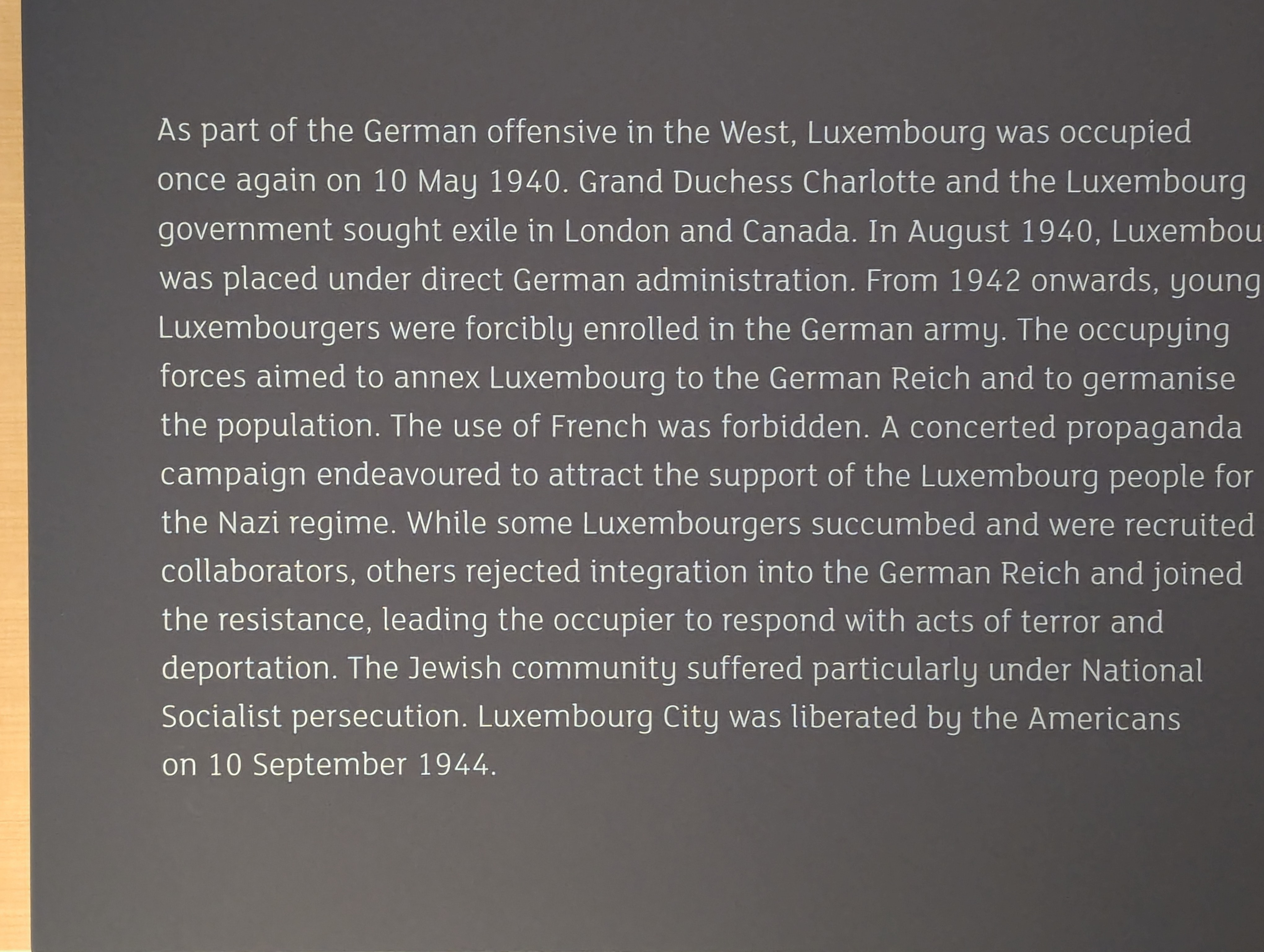 Luxembourg, City Museum